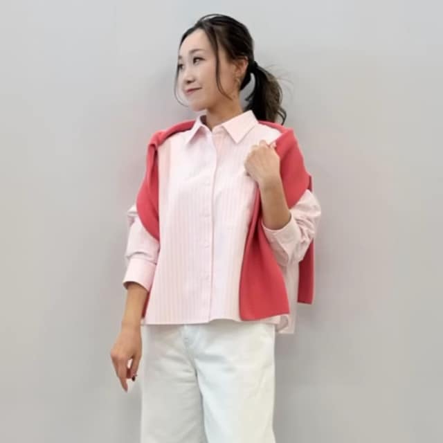 UNIQLO and JW ANDERSON「オックスフォードシャツ/ストライプ」