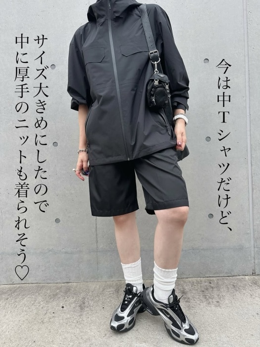 UNIQLO：C「ブロックテックパーカ」