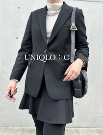 【値下げ4,990円〜】完売前に急いで！UNIQLO：Cのシックに決まるブラックアウター3選