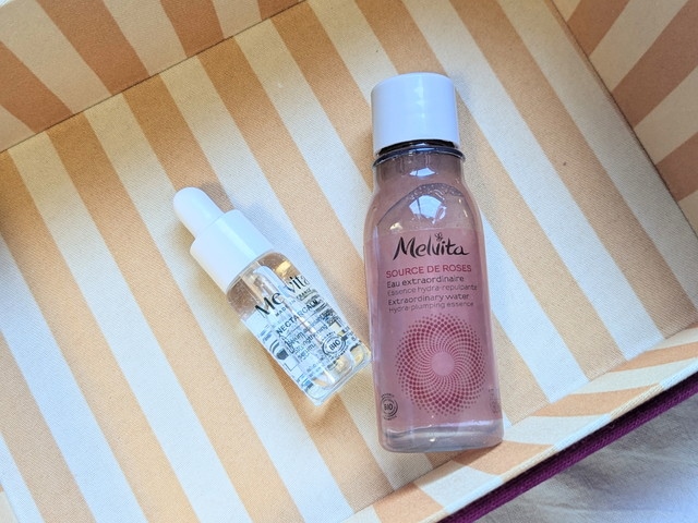 メルヴィータ ソルスデローズ エッセンスローションとネクターカルム STG セラム（トライアル）