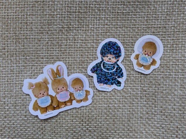 sweet 2026年2月号増刊 付録のシール3点セット