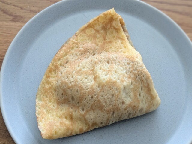 ショコラと洋梨のクレープ