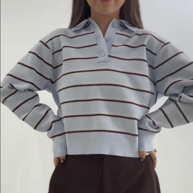 UNIQLO「スムースコットンポロセーター」