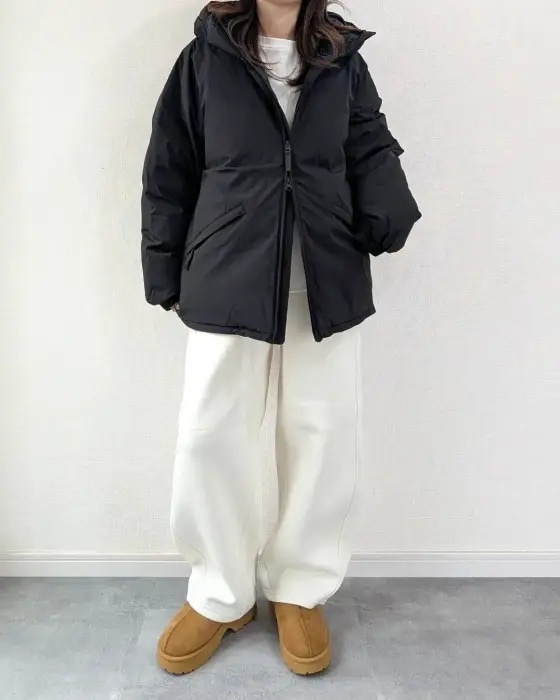 GU「ウォームパデッドパーカ」