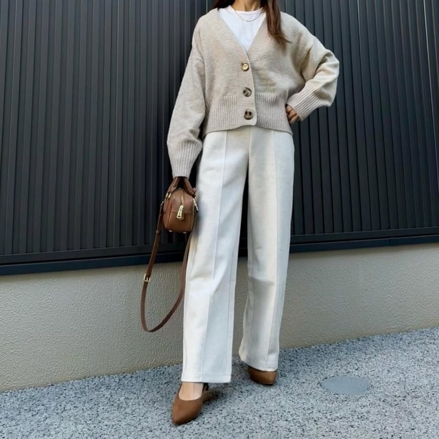 UNIQLO:C「スウェットストレートパンツ」