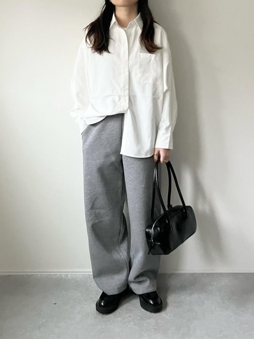 UNIQLO:C「スウェットワイドパンツ」