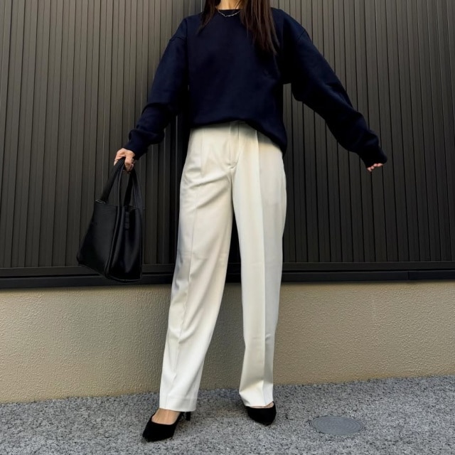 UNIQLO：C「オーバーサイズスウェットシャツ」