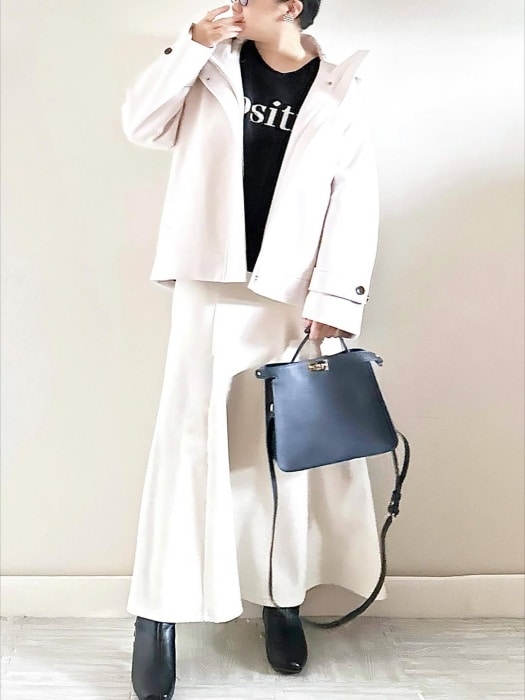 GU「コージーメルトンショートフーディコート」