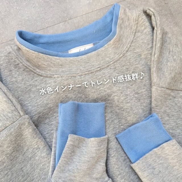 「着膨れしない」しまむらのレイヤード風トップスまとめ