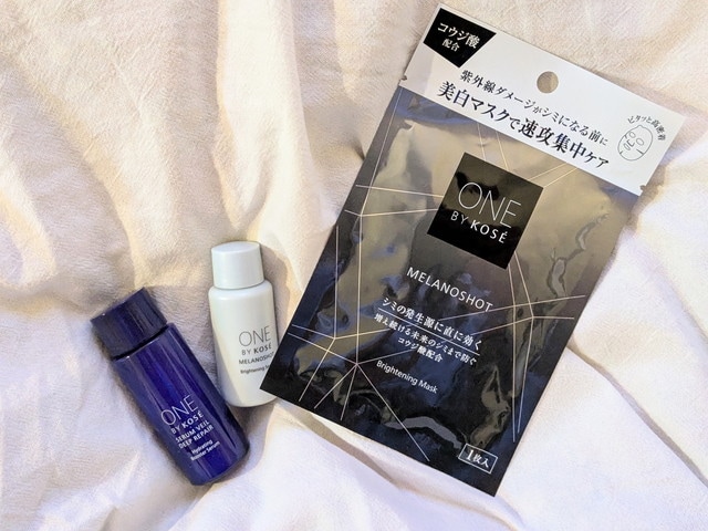 セラムヴェール ディープリペアとメラノショットWマスク