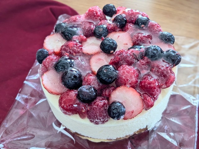 北のベリーチーズケーキ 2層仕立て 全体