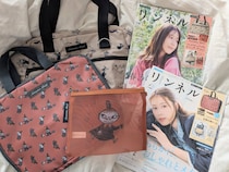 【リンネル】どっち選ぶ？ムーミン×サマンサ モスモス豪華付録開封！