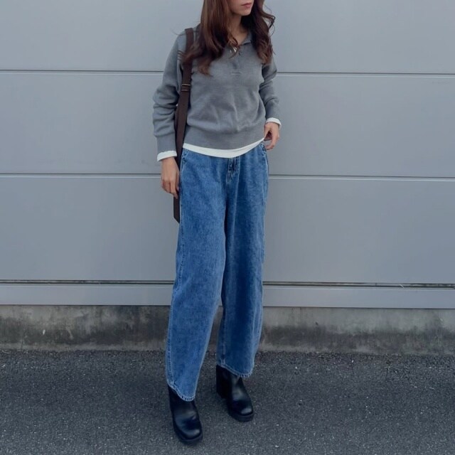 UNIQLO「スムースコットンポロセーター」