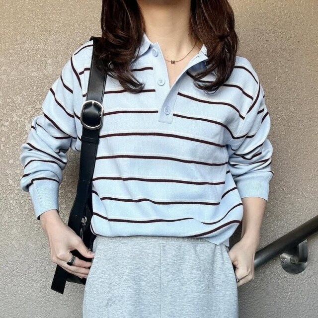 UNIQLO「スムースコットンポロセーター」