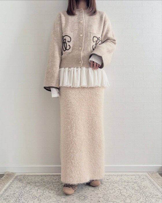 しまむら「フリルチュールプルオーバー」