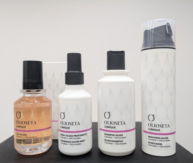 OLIOSETA LUMIQUE ラインナップ