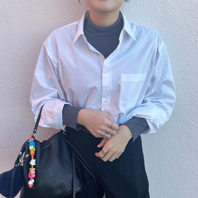 GU「イージーケアブロードシャツ」