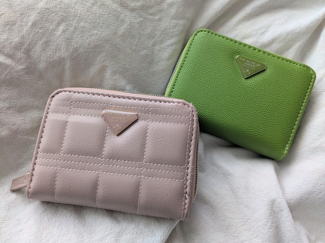 THE SCAPE OF GREEN やみつきサイフ PINK＆APPLE GREEN