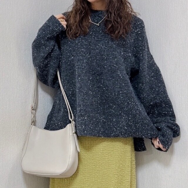 しまむら「ネップ求心柄プルオーバー」