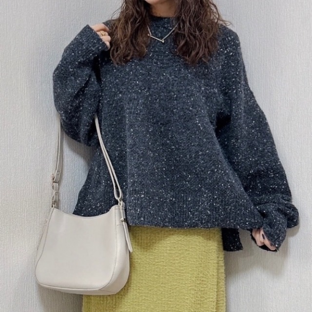 しまむら「ネップ求心柄プルオーバー」