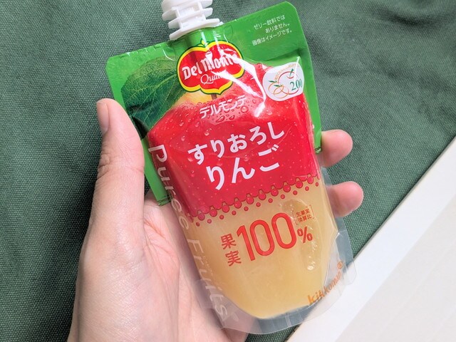 デルモンテ ピュレフルーツ すりおろしりんご