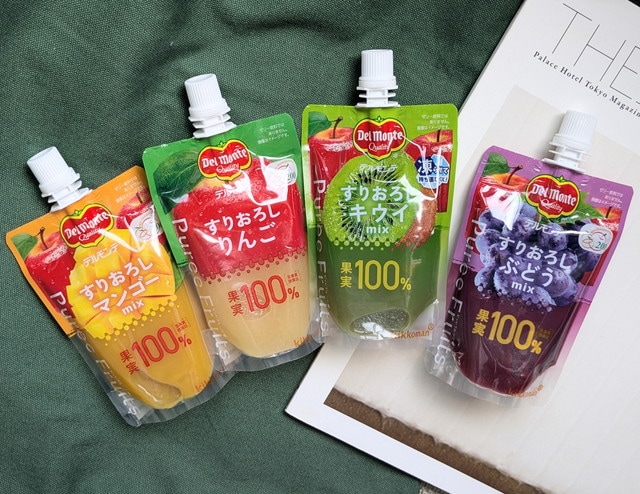 デルモンテ ピュレフルーツ 4種