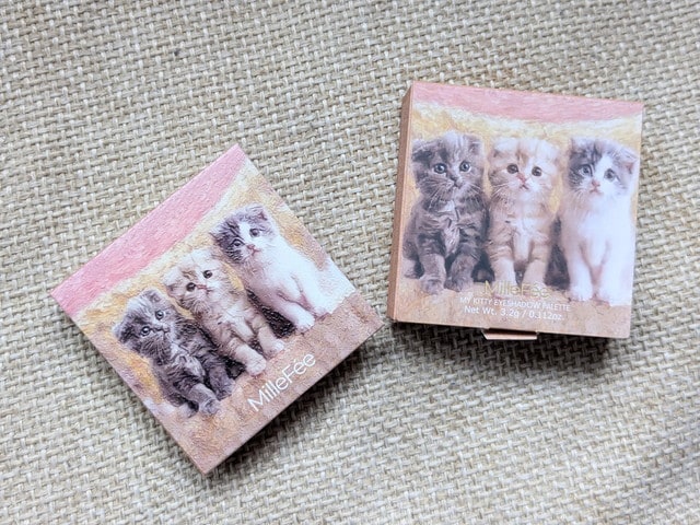 マイキティアイパレット06スコティッシュフォールド 3匹の子猫パッケージ表裏