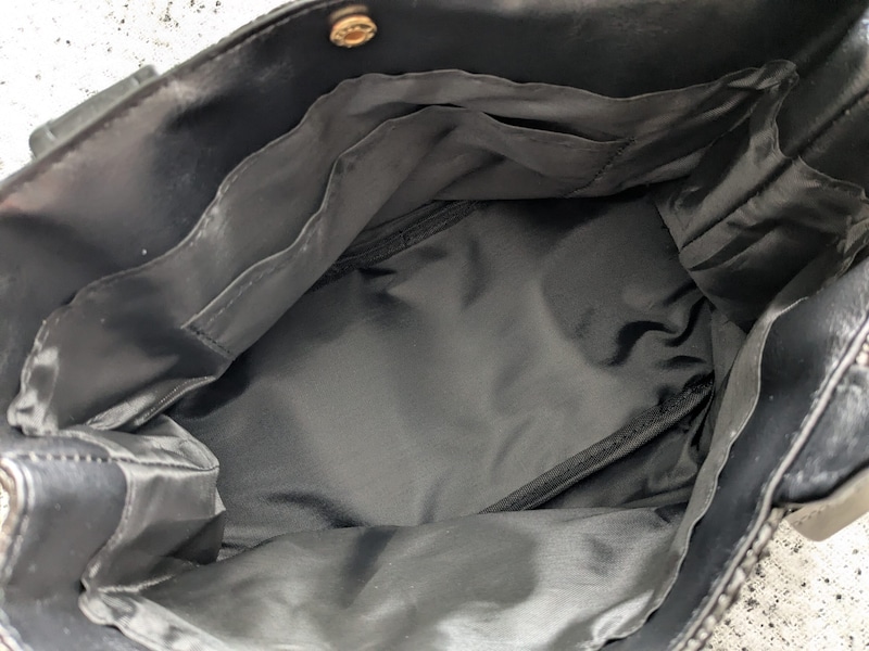 JILL by JILL STUART BOOK かごバッグ BLACK ver.の内側全体