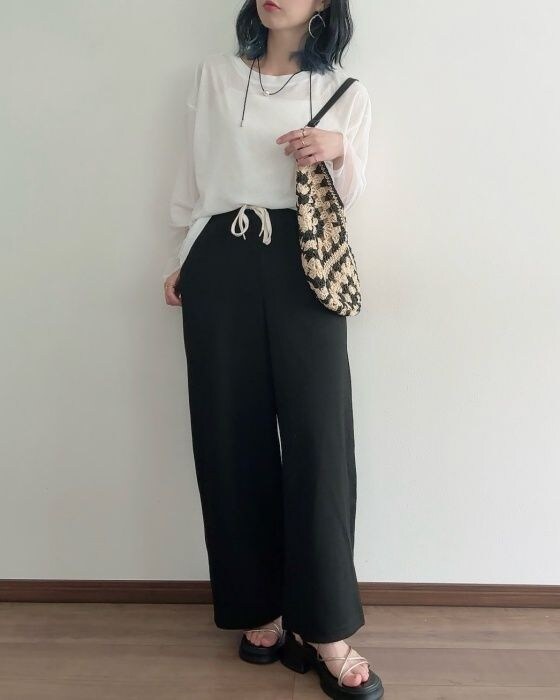 しまむら「ワッフルパンツ」