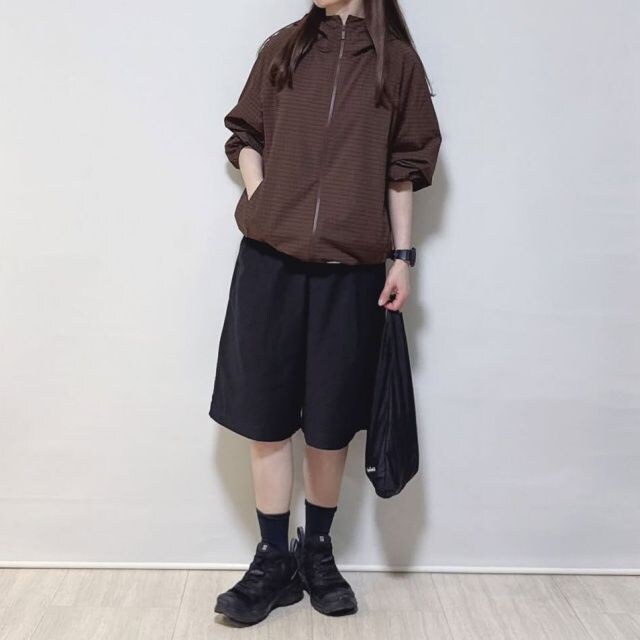 UNIQLO「ジャージータックハーフパンツ」