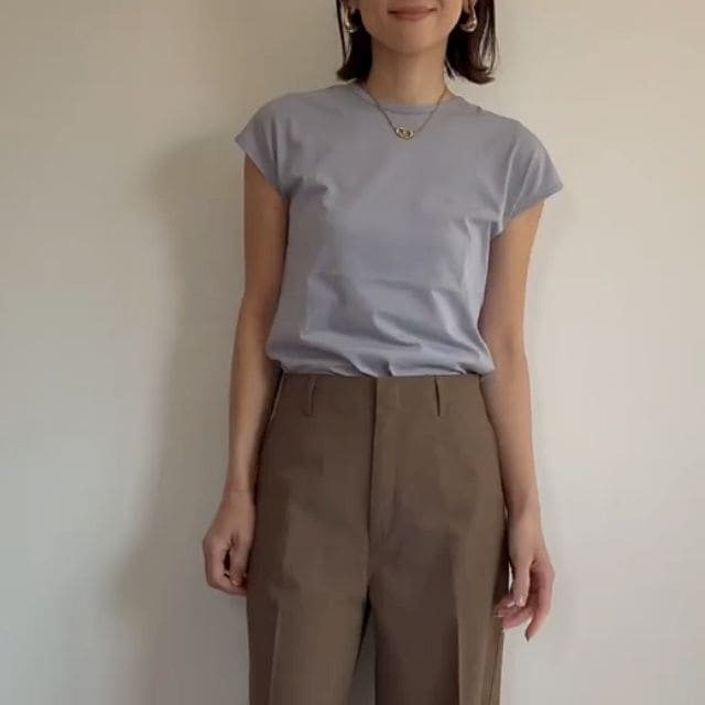 Uniqlo U「キャップスリーブT」