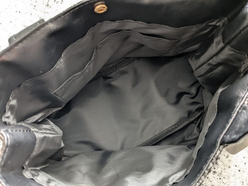 JILL by JILL STUART BOOK かごバッグ BLACK ver.の内側全体