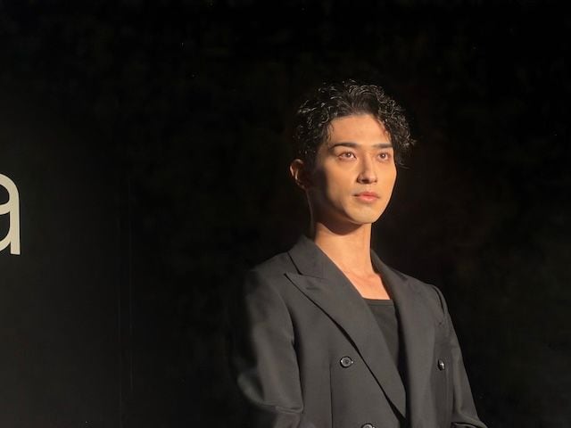 横浜流星さんのアップカット