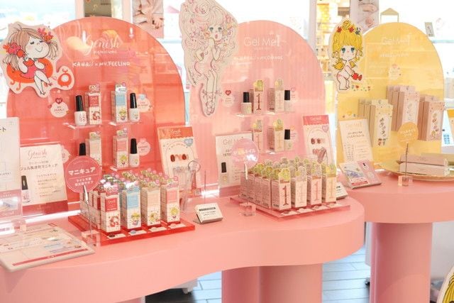 KAWAii×MY.NAIL POPUP コラボ商品ラインナップ