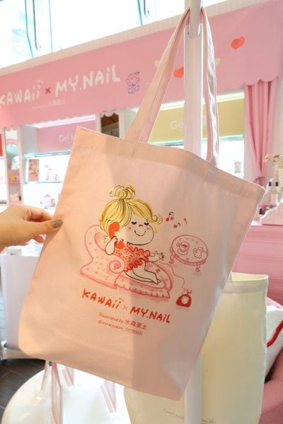 KAWAii×MY.NAIL コラボトートバッグ ノベルティ