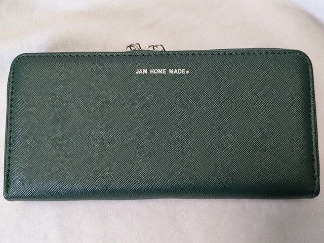 JAM HOME MADE 超仕分け財布 DARK GREEN ver. 表面