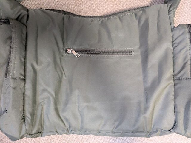 古川優香 多機能Shoulder Bagの背面ポケット