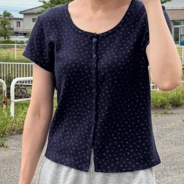 UNIQLO「ワッフルフルオープンミニT」