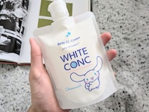 塗るだけで白肌に♡ ホワイトコンク×シナモロールのコラボCCクリームが数量限定で登場