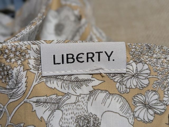 marnaのある暮らし付録のLIBERTYタグアップ写真