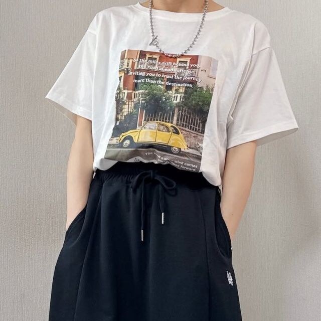 しまむら「CTカーカラーフォトT」