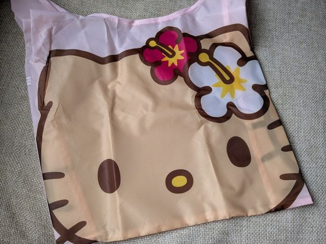 エコバッグ単体の総柄デザインアップ写真