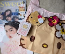 【sweet 9月号】1冊だけに絞れない！日焼けキティ付録、文具セットもエコバッグも可愛すぎ♡