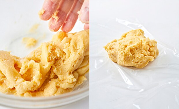 ゆるいクッキー生地の写真