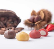 赤福「五十鈴茶屋」新商品♪燦マロン餅が仲間入り！いちご・チョコと並ぶ“太陽の実”スイーツ