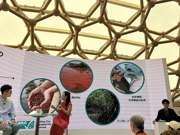 大阪・関西万博 BLUE OCEAN DOMEでASCイベントです。