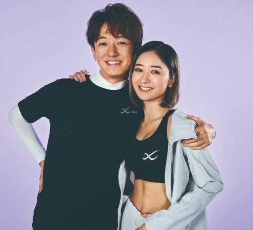 CW-X×みちょぱ♡大倉士門さん夫婦が魅せる快適スポーツスタイル