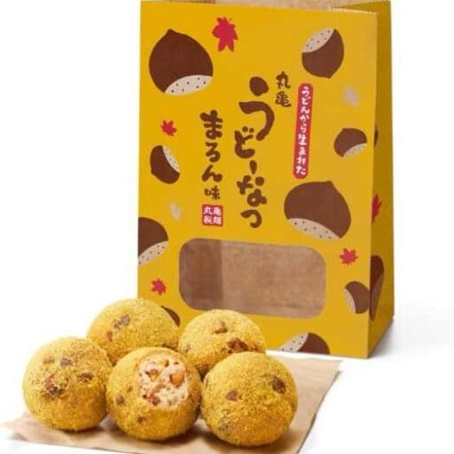 秋限定♡「丸亀うどーなつ」から栗の新作まろん味が登場！
