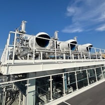 大阪・関西万博RITE未来の森見学ツアー、地球に優しい二酸化炭素を回収する巨大施設