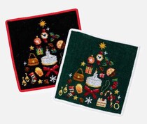 冬の贈り物に♪和光×フェイラー限定タオルハンカチ「WAKO TREE」登場